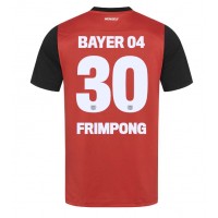 Bayer Leverkusen Jeremie Frimpong #30 Replika Hemmatröja 2024-25 Kortärmad